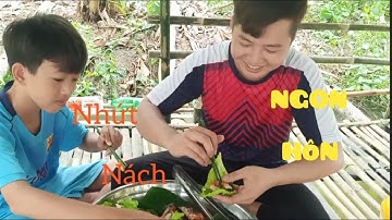 DHD Vlog Cá lóc Nướng muối ớt siêu cay tại căn chòi tre Ngon Tuyệt....