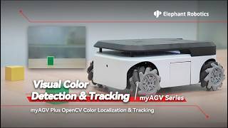 myAGV Plus | Intelligent AGV with Real-Time Color Detection and Tracking Using AI Vision