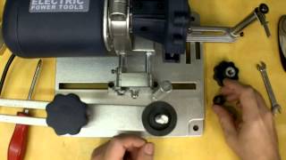 Harbor Freight Circular Saw Blade Sharpener Review and Modifications. Item 96687