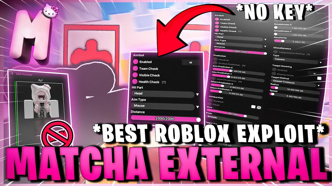 [UNDETECTED] MATCHA External – Aimbot, ESP, Wallhacks & More Showcase 💖