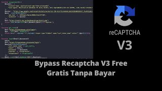 Bypass Recaptcha V3 Free / Gratis By @RealFXYT