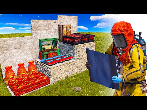 SIMPLE BUNKER / SOLO BASE DESIGN / Rust - YouTube