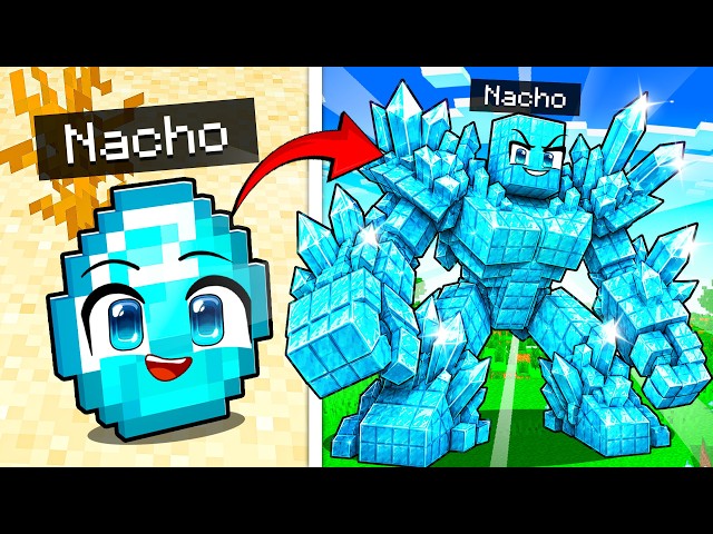 Evolucioné como DIAMANTE en Minecraft!