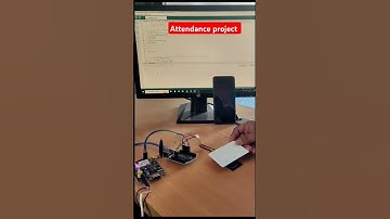 school attendance management system | science project #schoolproject #attendance #students #viral