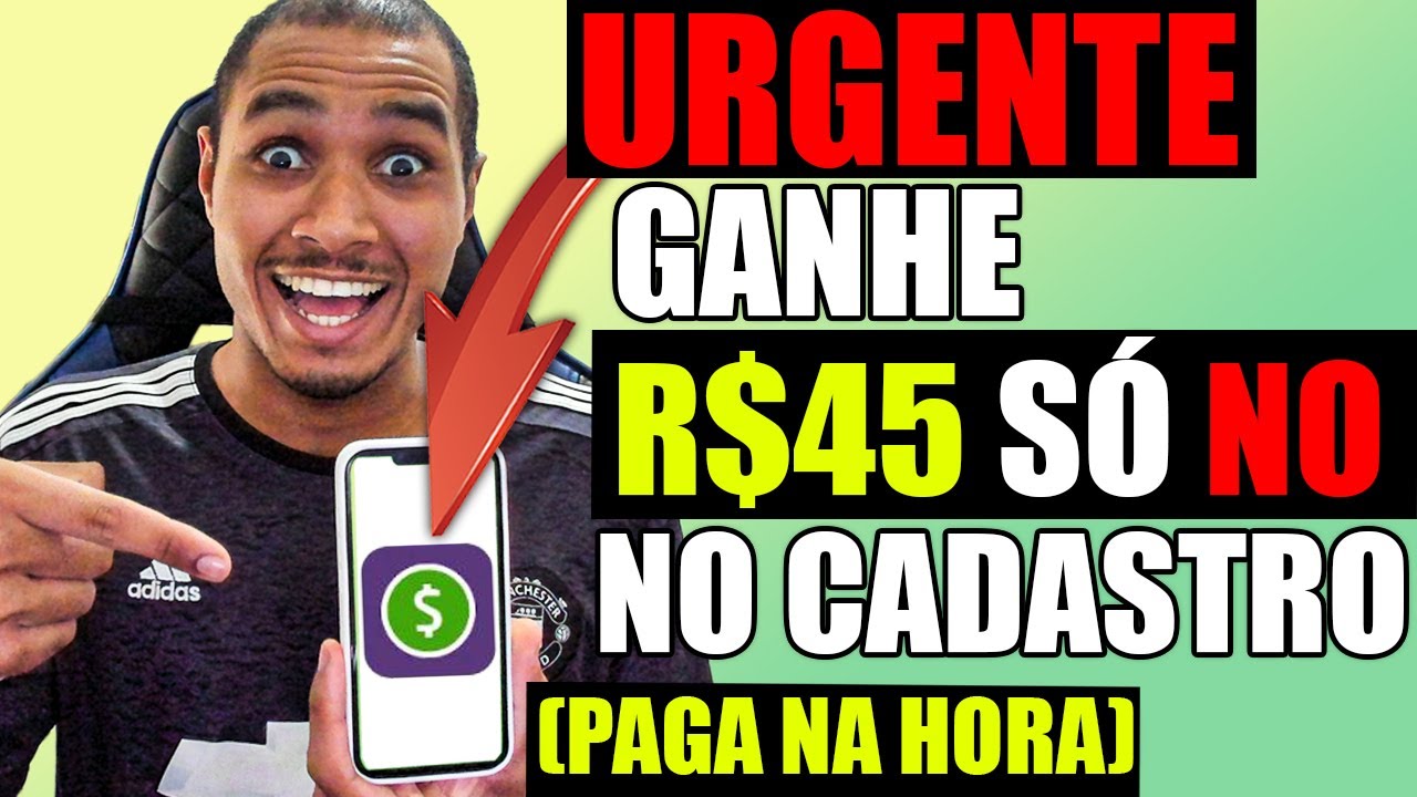 🤑GANHE $45 NO CADASTRO APLICATIVO PAGANDO NO CADASTRO 2022 – NO PIX/App Pagando por Cadastro 2022✅