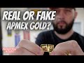 He brought a suspicious apmex gold bar into my pawn shop