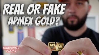 He Brought a SUSPICIOUS Apmex Gold Bar Into My Pawn Shop