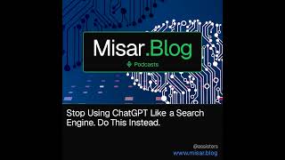 Stop Using ChatGPT Like a Search Engine. Do This Instead.