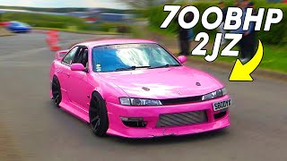 Modified Cars Leaving UK&#39;s Biggest Japanese Car Show! - JapFest 2023!