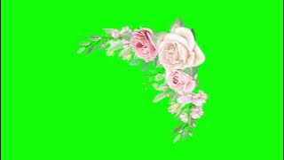 Green Screen Animasi Bunga Untuk Bikin Video Undangan Pernikahan
