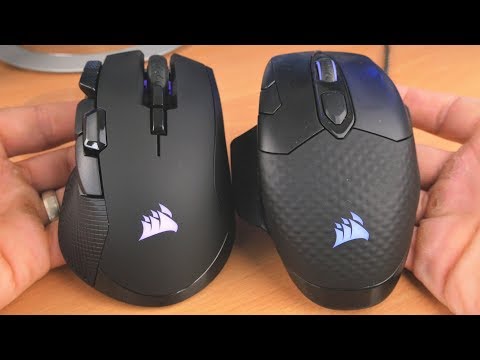 Corsair IronClaw vs Dark Core wireless gaming mice - which is best?