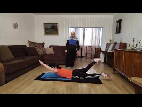 ხერხემლის ვარჯიშები ზურგის კუნთებისთვის.