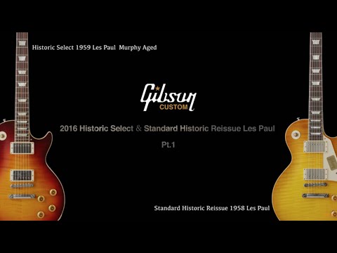 Pt.1】最新2016 Gibson Customハンドセレクト・レス・ポールをThom
