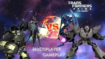 Transformers Prime The Game Wii U Multiplayer (Brawl Tournament) Part 128