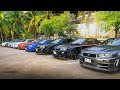 15 GT-R's on the Streets of Thailand