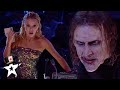 Scary magic acts live on stage on britains got talent 2022  magicians got talent