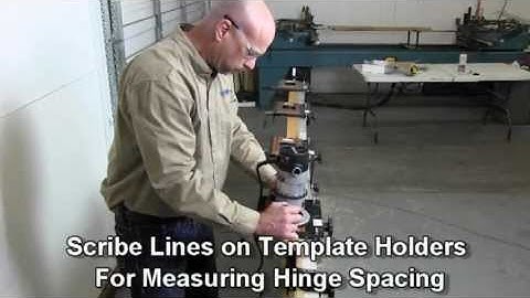 Norfield DoorTech 3000 Door Hinge Router Kit 