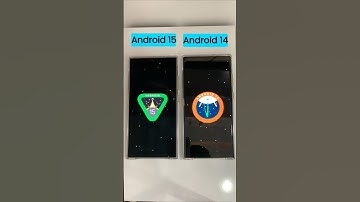 Android 15 Vs Android 14 Easter Egg #android #shorts #youtubeshorts