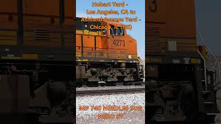 BNSF 4273 EB Z-LACNYC Hobart Yard Los Angeles, CA to Ashland Avenue Yard Chicago, IL NS 9-19-2024