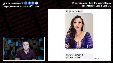 Wrong Number Scam (Text Message Scams) Smishing