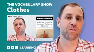 The Vocabulary Show Clothes learn 26 English Words And Phrases In 10 Minutes 