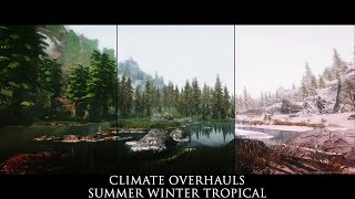 TES V - Skyrim Mods: Climate Overhauls - Summer Winter Tropical / 21:9