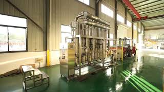 Highfine multi effect water distiller and pure steam generator.