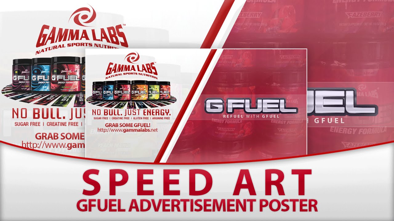 Speed Art: "@gammalabs Advertisement Poster Design" - #3