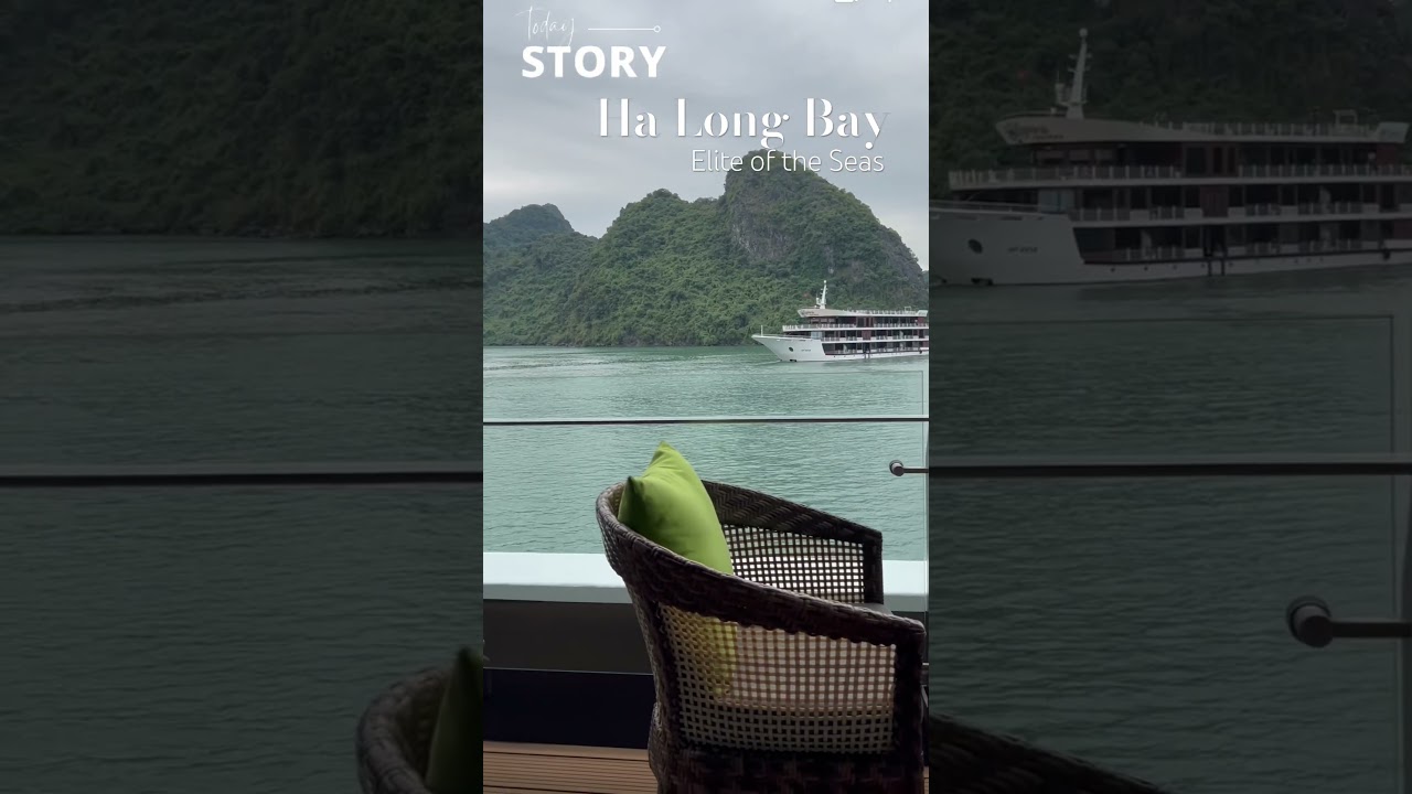 Elite of the Seas cruises from Ha Long Bay Vietnam… a time was had✈️🌎💕