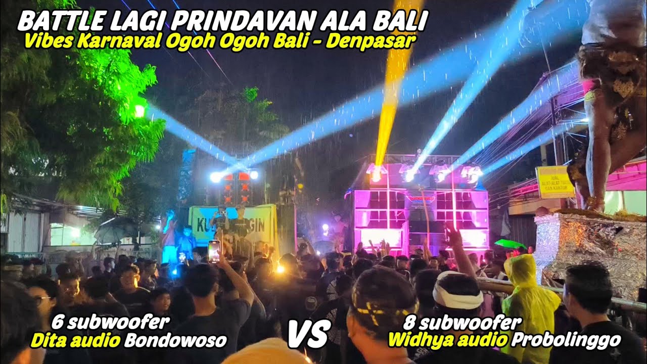 Konsep Battle Karnaval Ogoh Ogoh Bali Dita audio VS Widhya audio ( Bondowoso X Probolinggo )