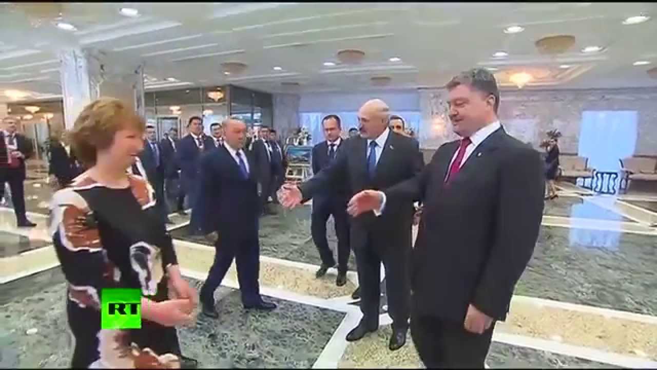 Встреча Путина и Порошенко очень смешное видео