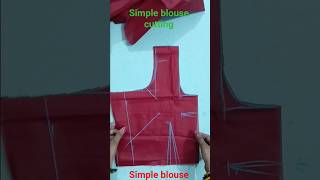 ytshort #new #trick simple Blouse cutting