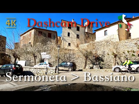 Scenic Drive, Italy [Sermoneta - Bassiano] January 2021 | 15:00 | 🌞