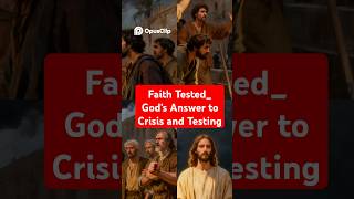Faith Tested_ God's Answer to Crisis and Testing #faith #jesus #motivation