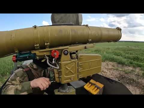 Ивановские десантники используют ПРТК Фагот на базе пикапов для уничтожения техники и войск ВСУ
