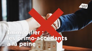 Immobilier : les primo-accédants à la peine