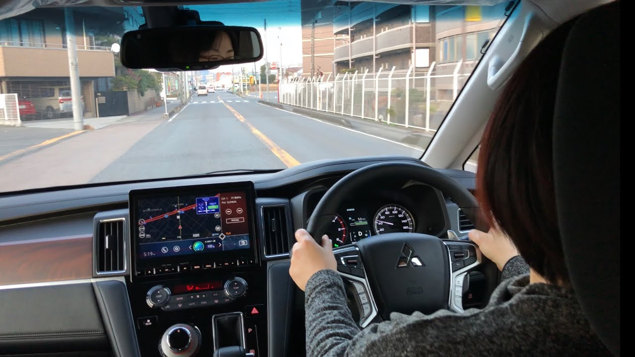 新型デリカD5をさっちゃんが試乗しました