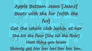 apple bottom jeans lyrics clean