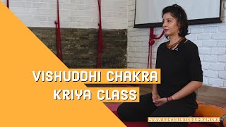 Kundalini Vishuddhi Chakra Kriya Class  Anita Mander