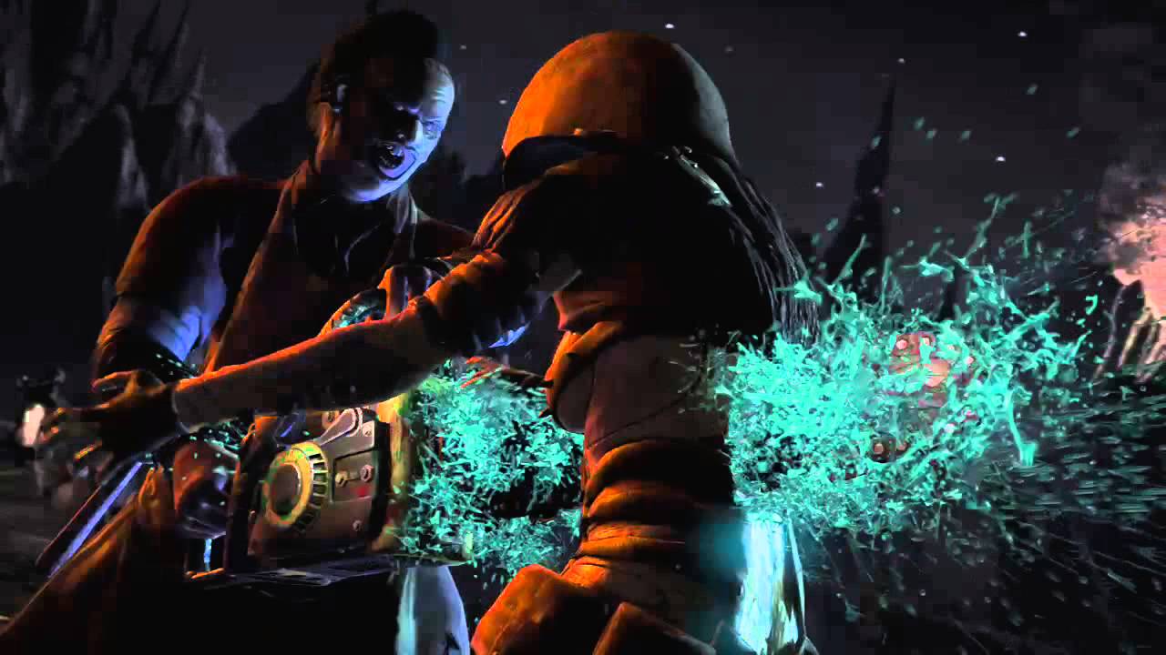 Mortal Kombat X Leatherface Fatality (Seeing Double) YouTube