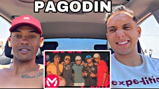 REACT 🔥 PAGODIN | MC Kadu, MC Kanhoto, MC Cebezinho e MC Robs, DJ WN