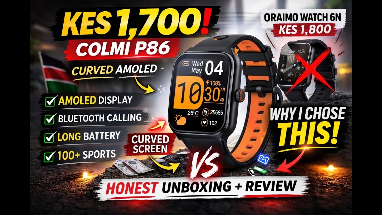 Colmi P86 Better Than Oraimo Watch 6N?
