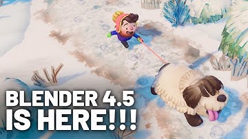 Blender 4.5 LTS Features in LESS THAN 10 MINUTES!