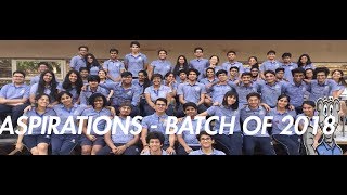 Aspirations - Batch of 2018 - Pathways School Gurgaon