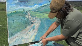 Polna droga | Plein Air Painting - Dirt Road (06 05 24)