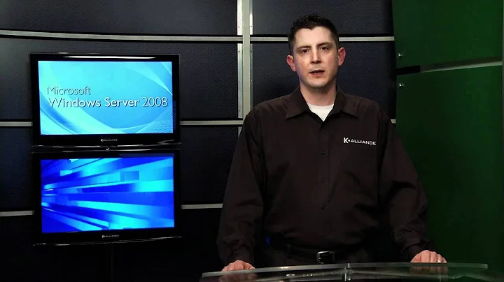 Configuring and Troubleshooting a Windows Server 2008 Tutorial Training Video Part 2 - K Alliance