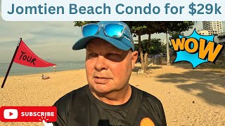 Buy a Jomtien Beach Condo for $29k  Today I look at 3 in Jomtien and One in Pratumnak
