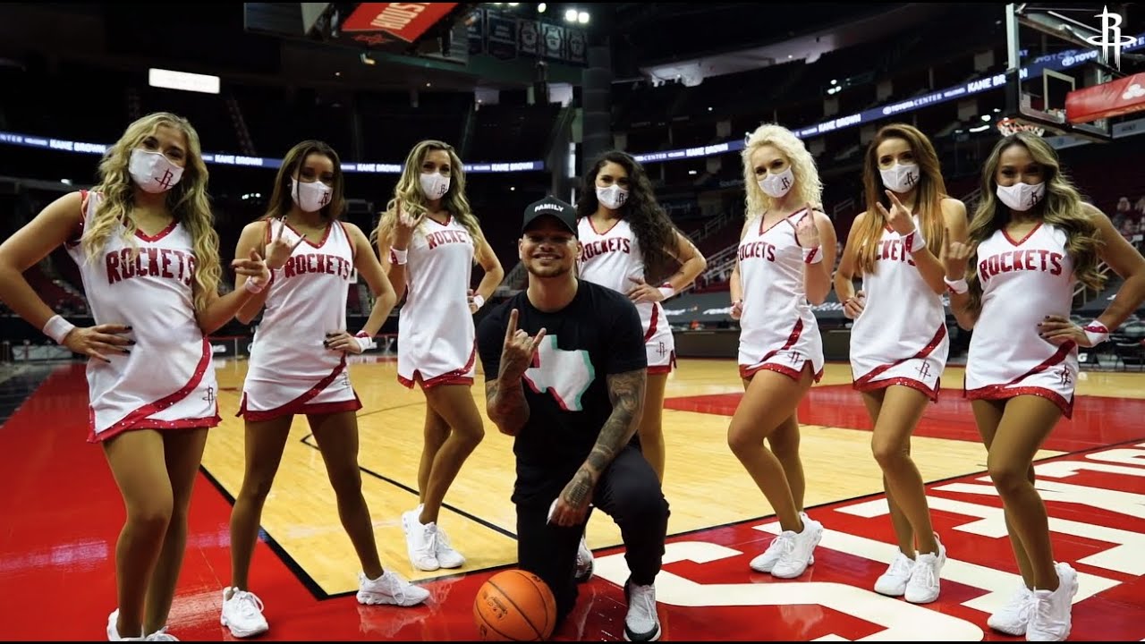 Kane Brown Visits Toyota Center Houston Rockets YouTube