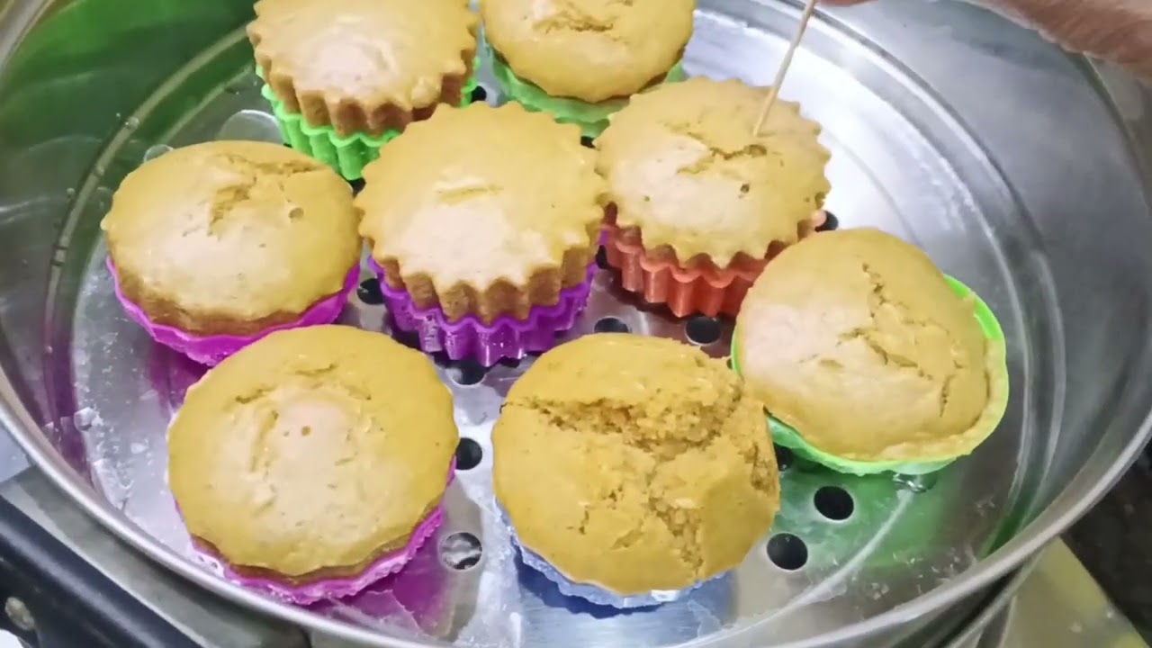 Bolu Gula Merah Tanpa Telor dan Mikser