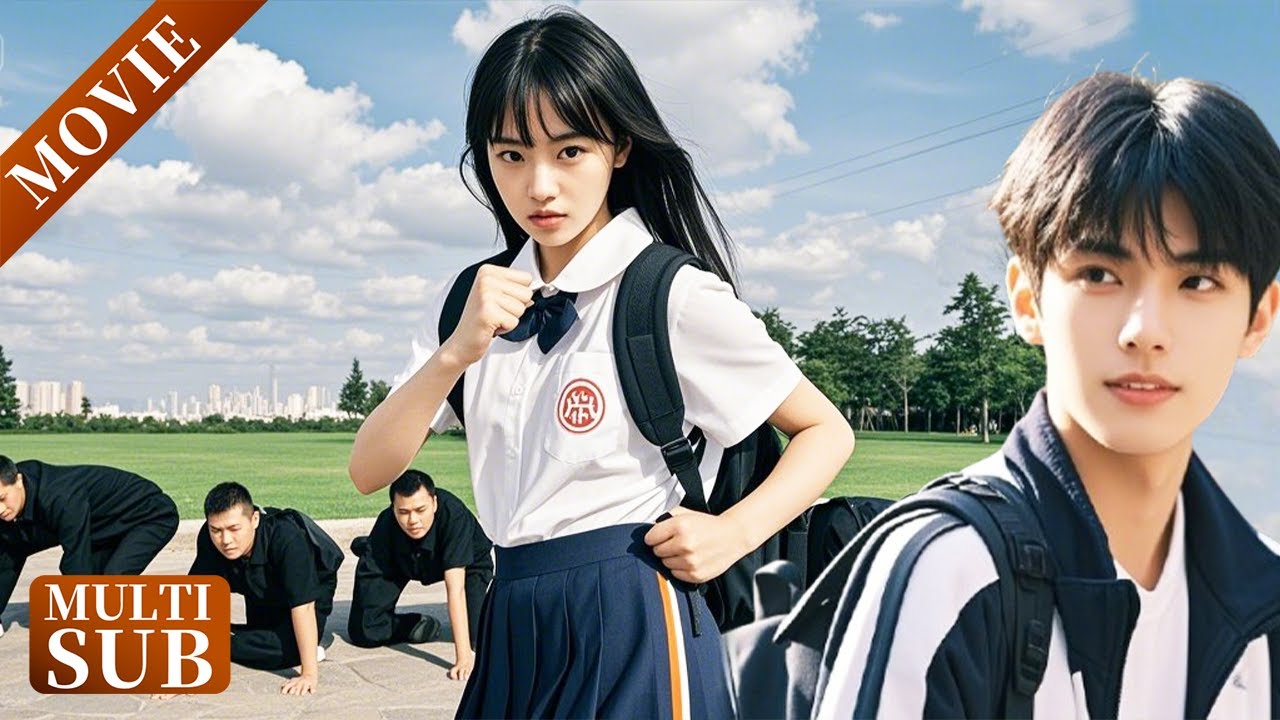 看似柔弱的灰姑娘其實是個大力女，一人打翻五個小偷，帥校草對她一見鍾情！#chinesedrama